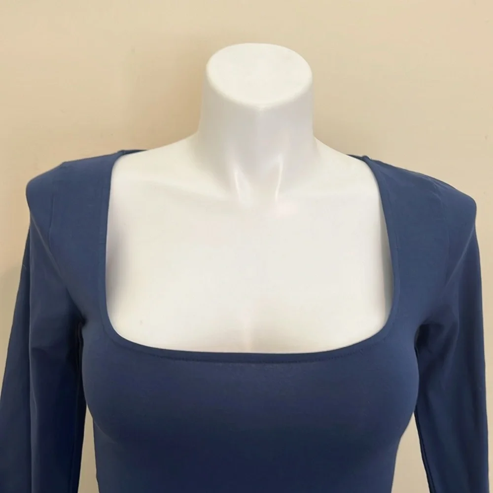 Free People flattering navy